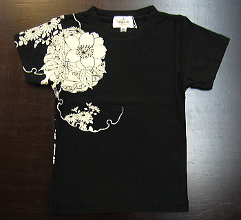 和柄半袖Tシャツ 櫻・鯉 子供用